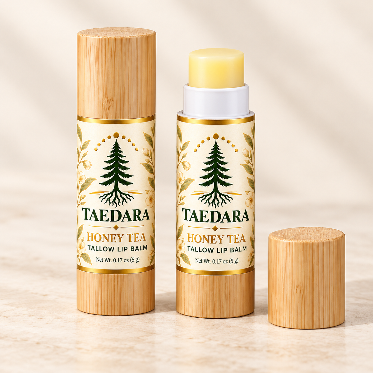 THE HYDRATING LIP BALM - Honey Tea Tallow 0.17 oz