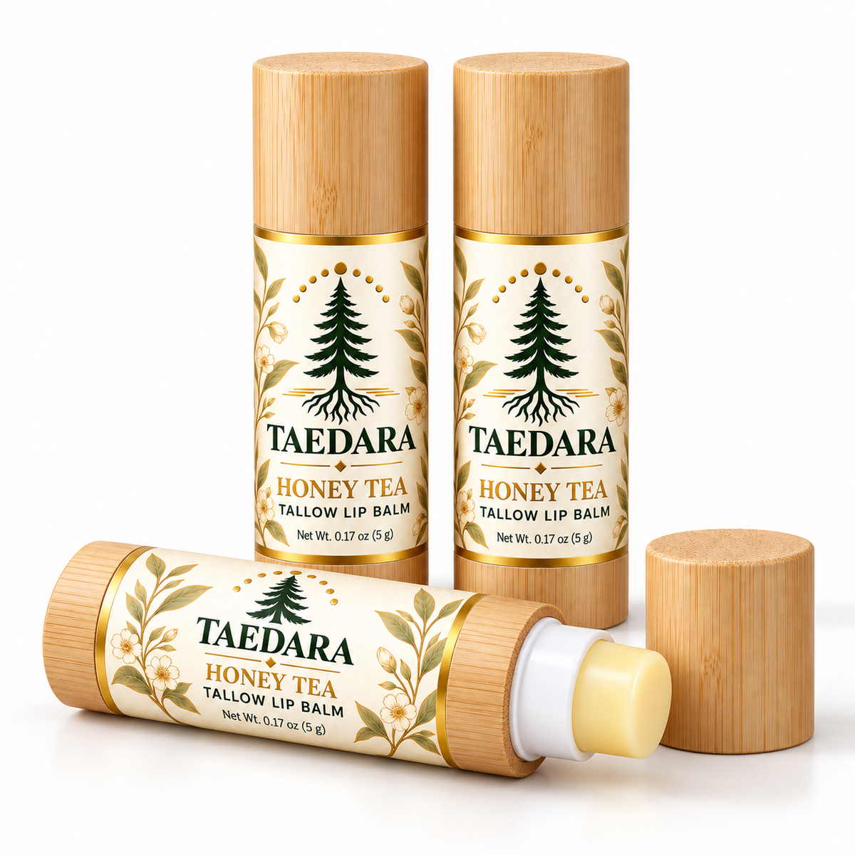 THE HYDRATING LIP BALM - Honey Tea Tallow 0.17 oz
