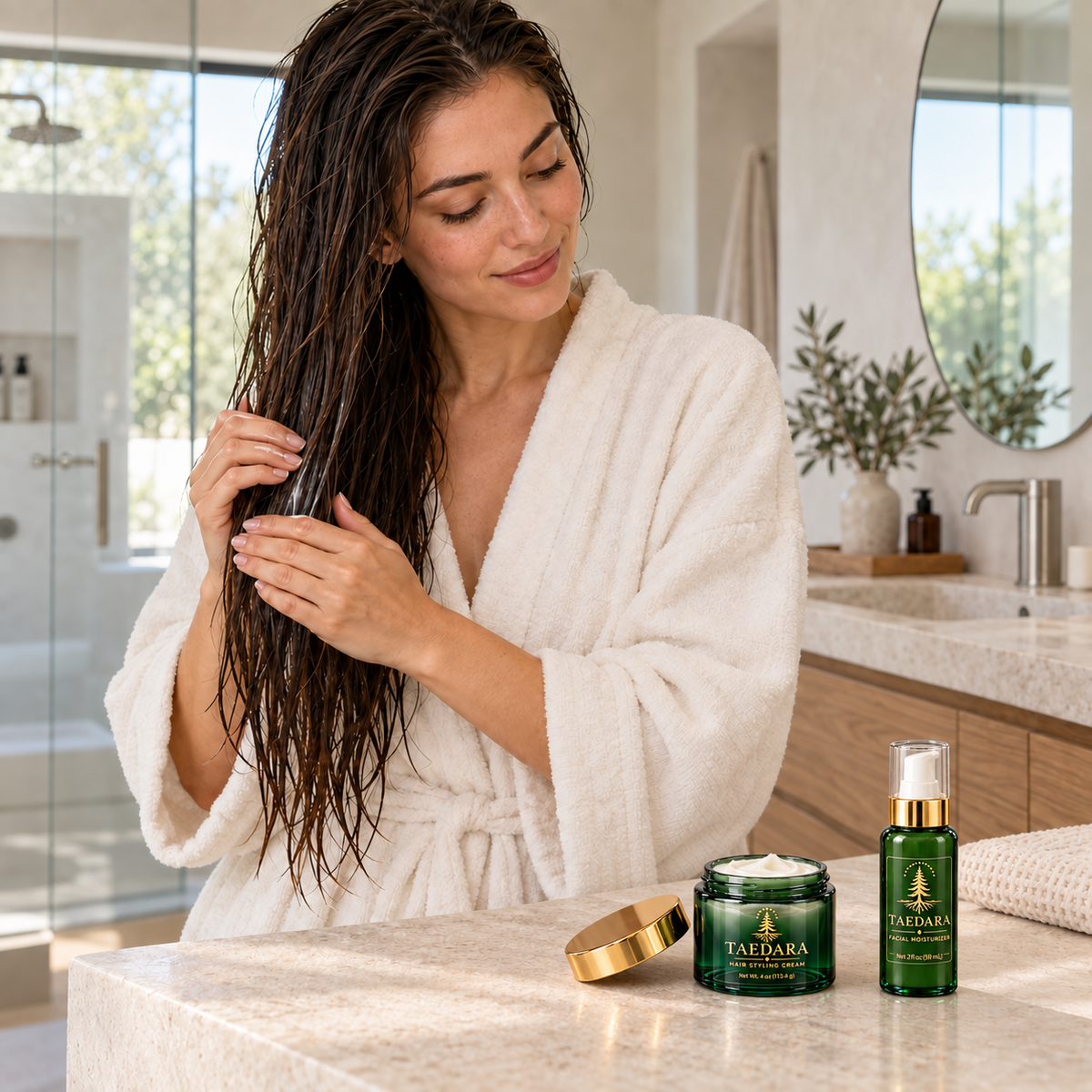 THE EVERYDAY REFINEMENT - Hair Styling Cream & Facial Moisturizer