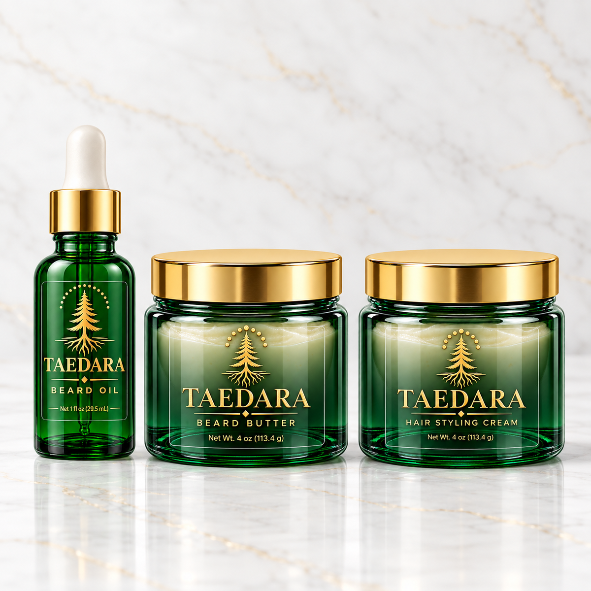THE COMPLETE RITUAL - Beard Oil, Beard Butter & Hair Styling Cream