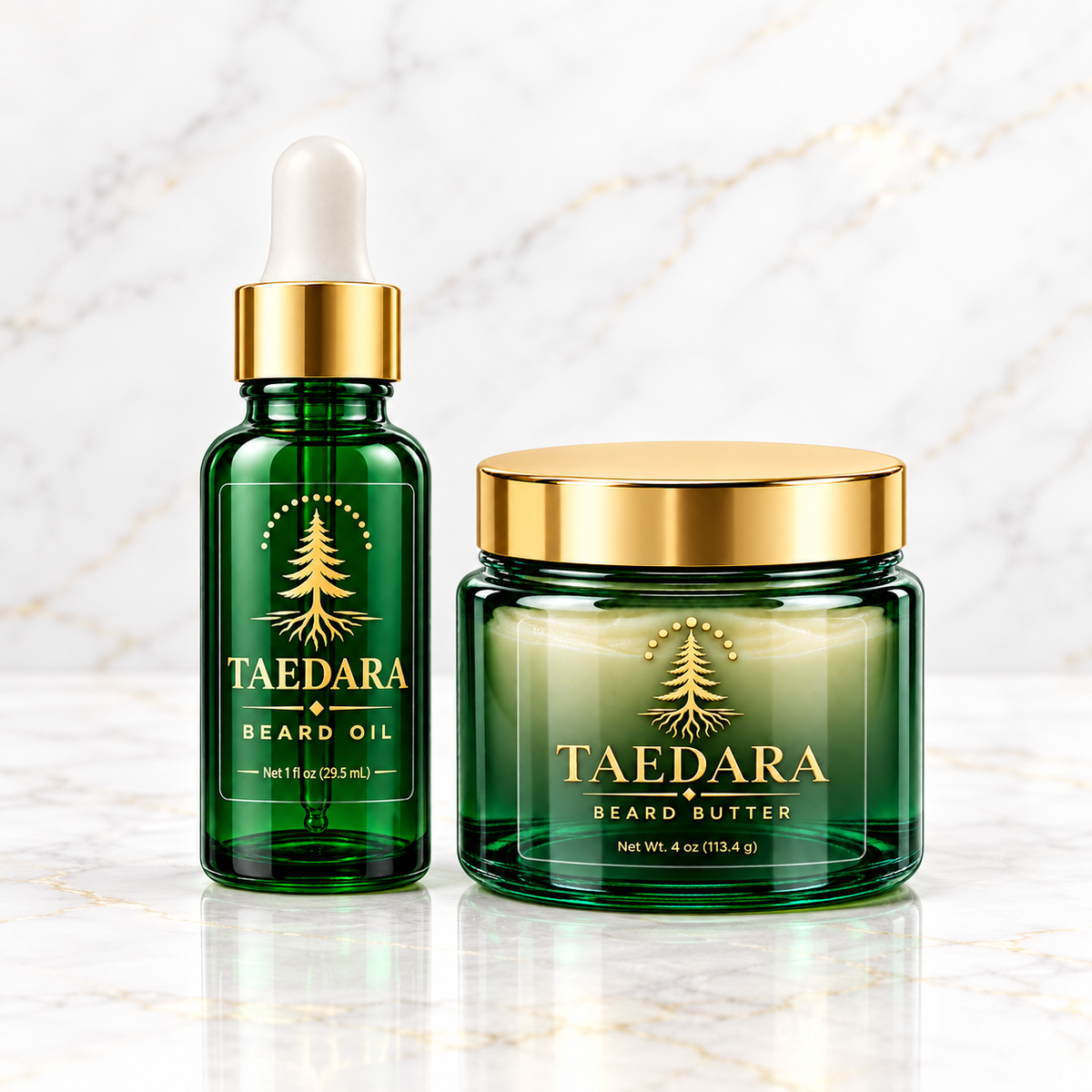 THE BEARD ESSENTIALS - Beard Oil & Beard Butter